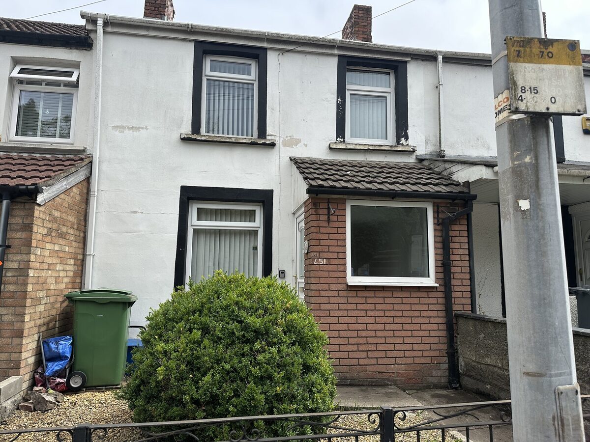 Exterior of 451 Cowbridge Road West, Cardiff
