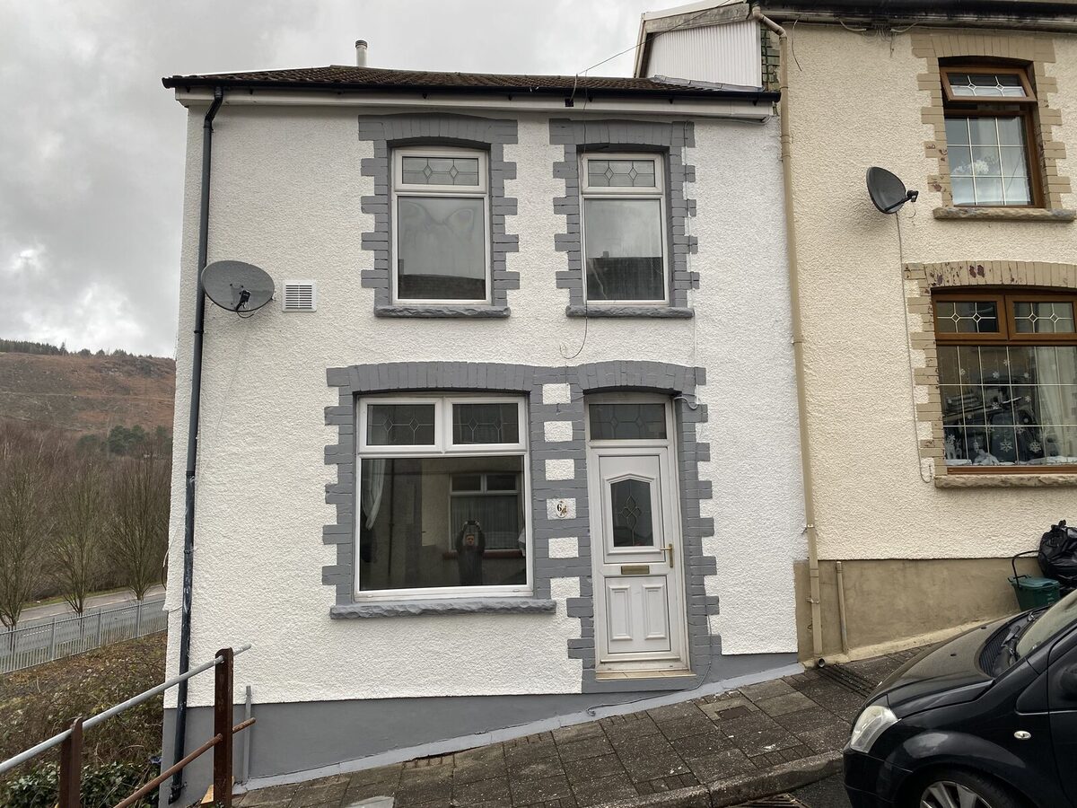 Exterior of 6 Edwards Street, Tonypandy